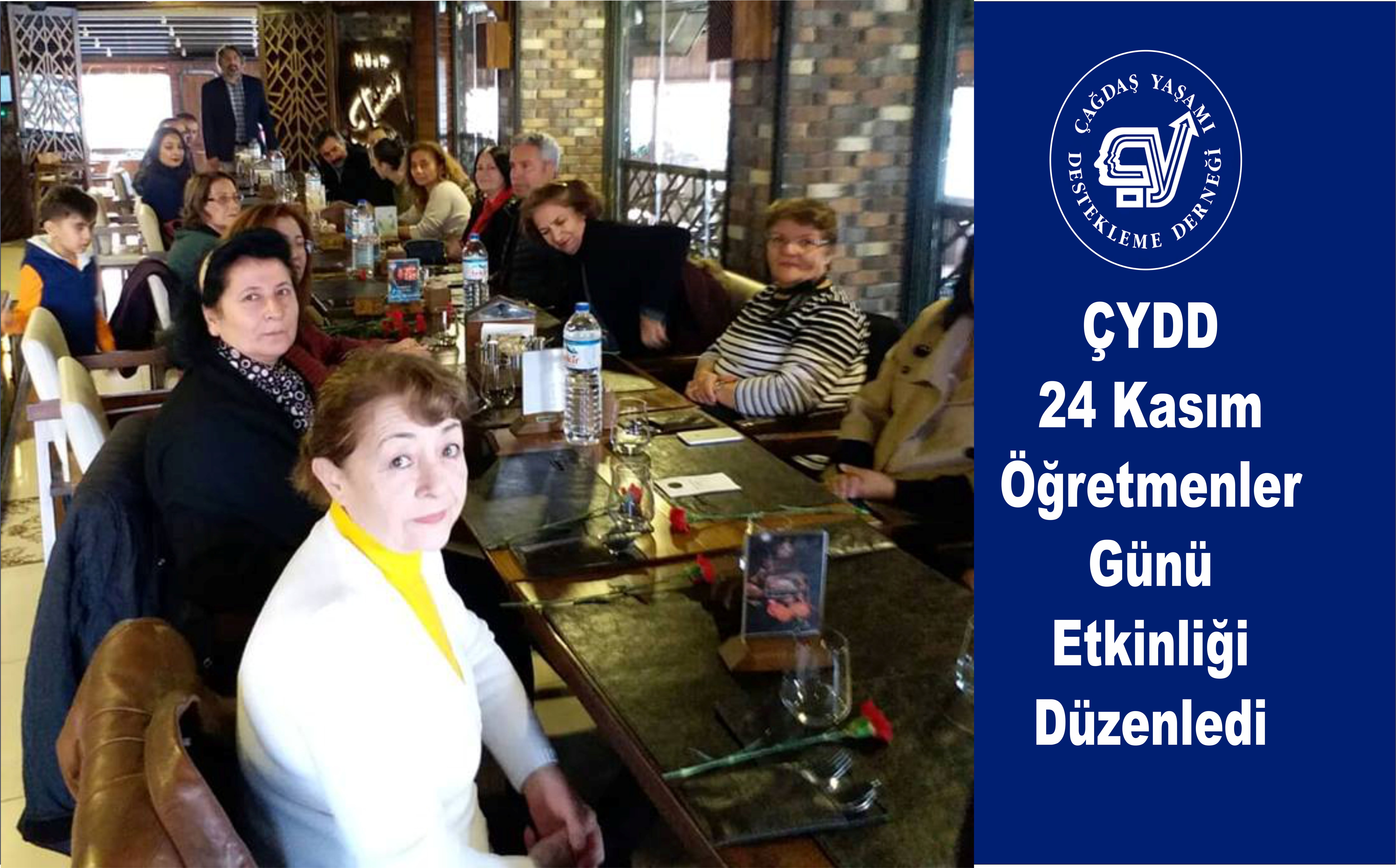 ÇYDD Öğretmenlerimizi Unutmadı