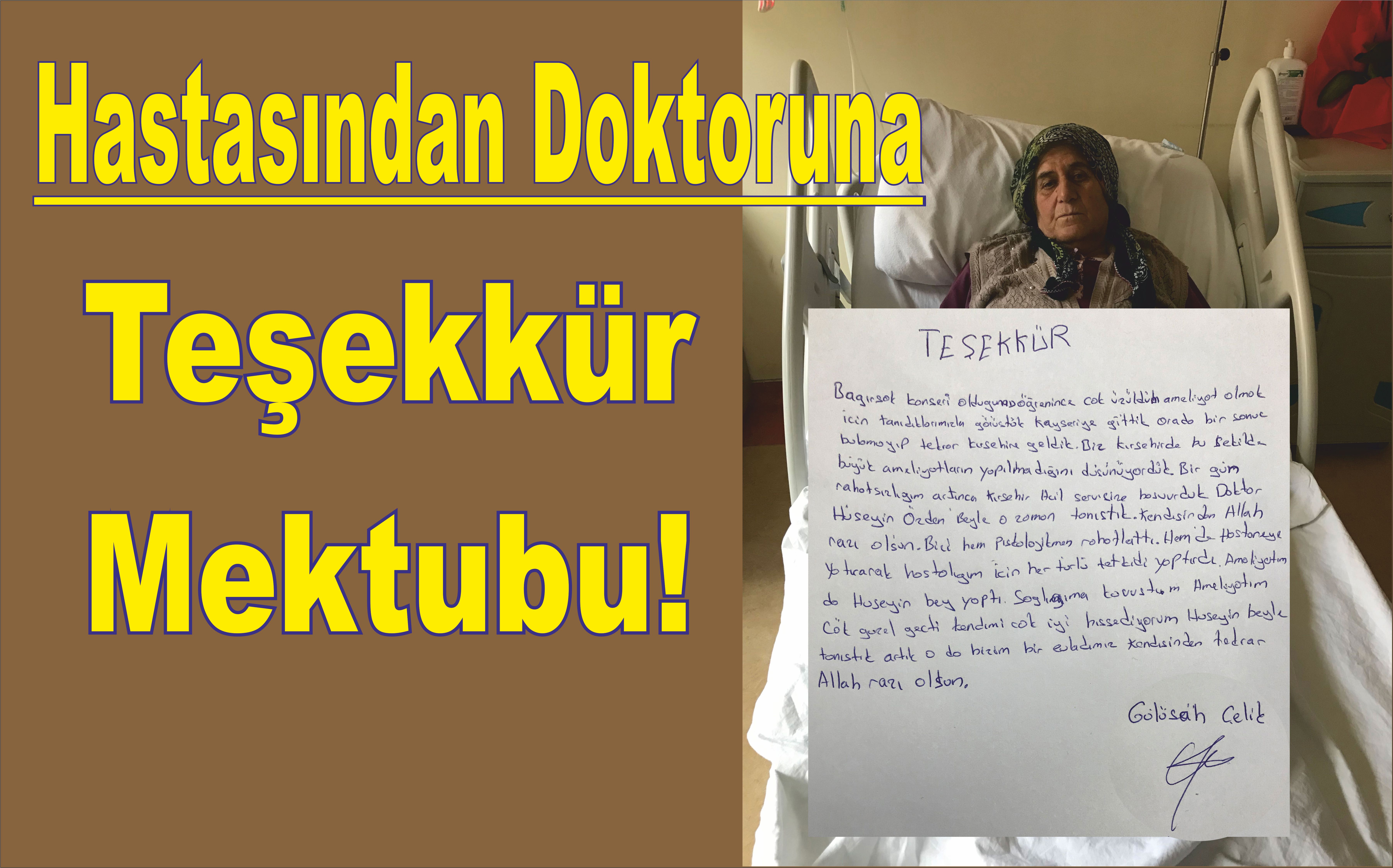 Gülüşah teyzeden anlamlı jest