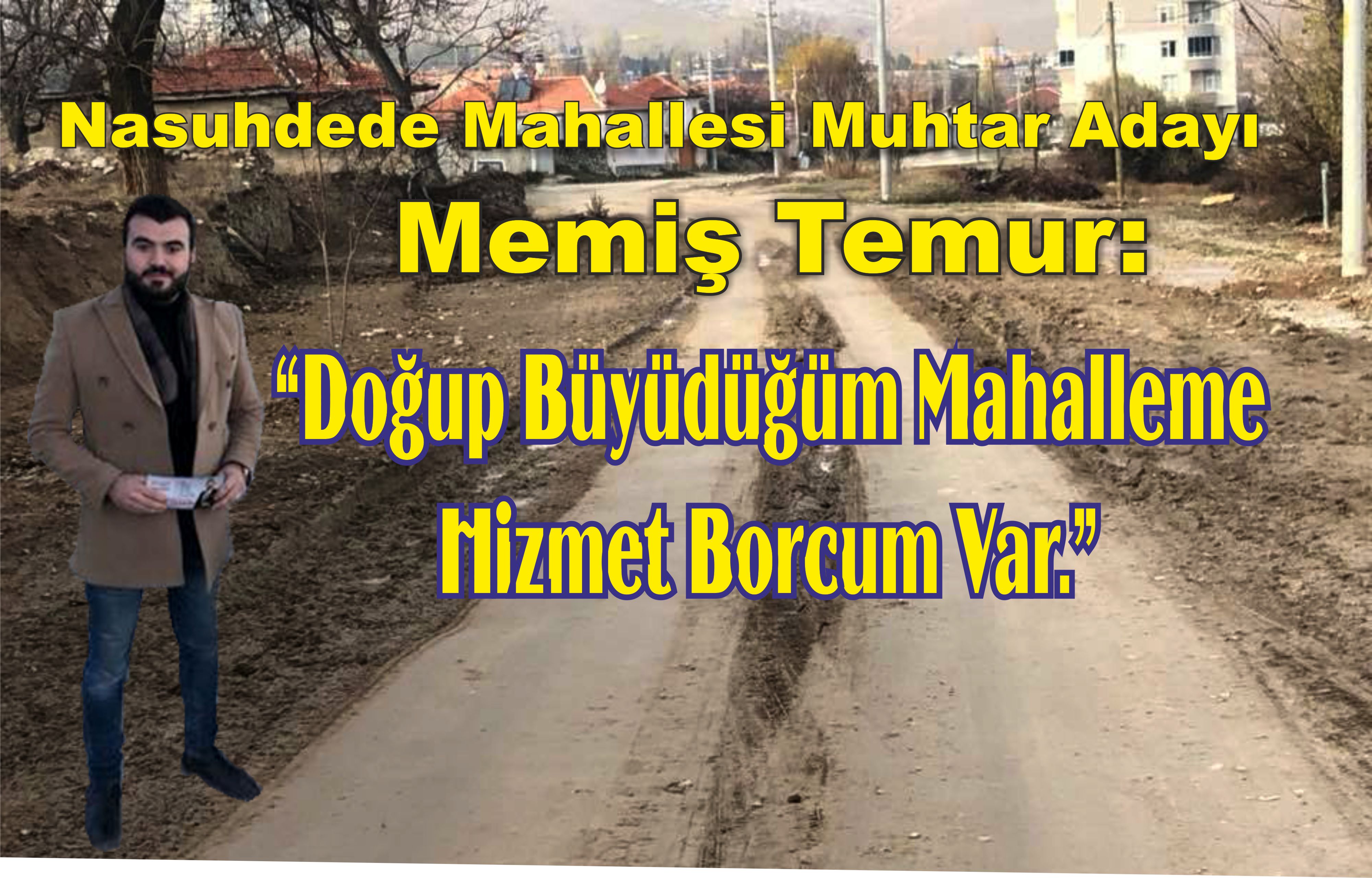 Hayır duaları ile yola çıktım…